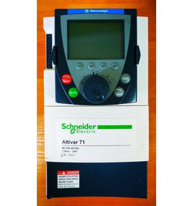 Частотний перетворювач Schneider Electric ATV71, 1,5кВт 380В (Б/У) купити