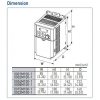 Перетворювач частоти LSLV0004M100-1EOFNS 0.4 kW 220V