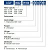 Преобразователь частоты LSLV0004M100-1EOFNS 0.4 kW 220V